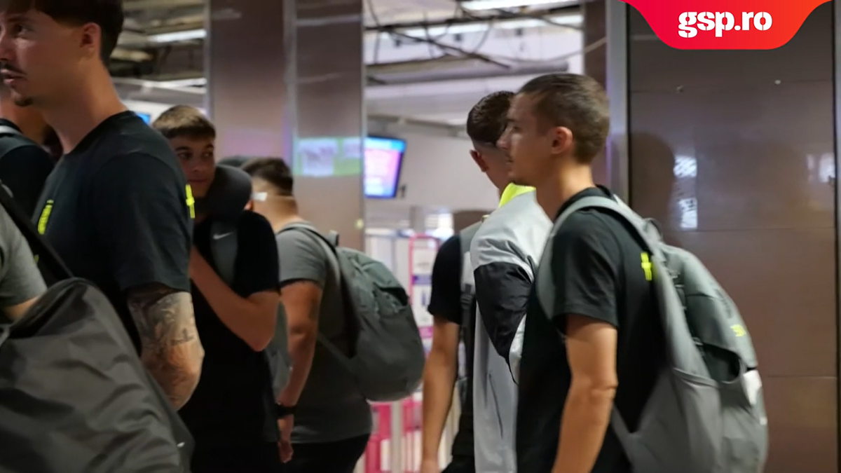 Plecare FCSB la Barcelona