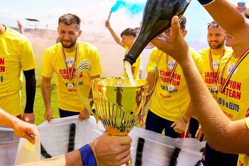 ASA Târgu Mureș a fost campioana Ligii 4 Mureș // foto: Facebook @ F.C. ASA Târgu Mureș