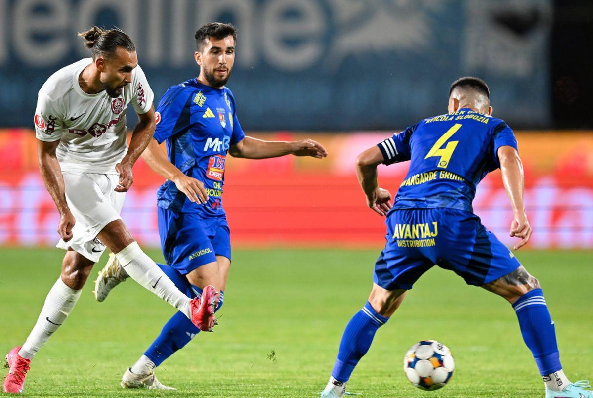 CFR Cluj - Unirea Slobozia 2-1 » Greu fără Louis Munteanu! Un debutant îi salvează pe „feroviari” în prelungiri, dar jocul suferă