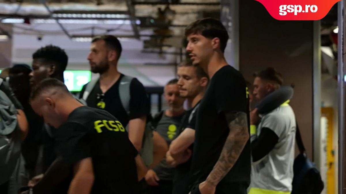 Plecare FCSB la Barcelona