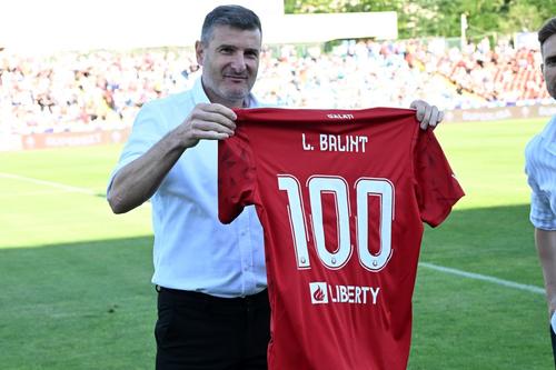 Laszlo Balint, meciul #100 în Superligă
