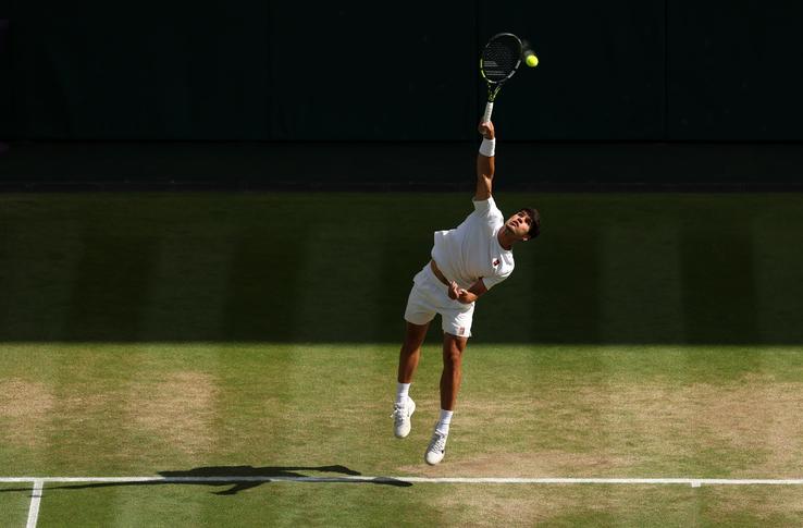Jannik Sinner - Carlos Alcaraz, marea finală de la Wimbledon/Foto: Getty Images