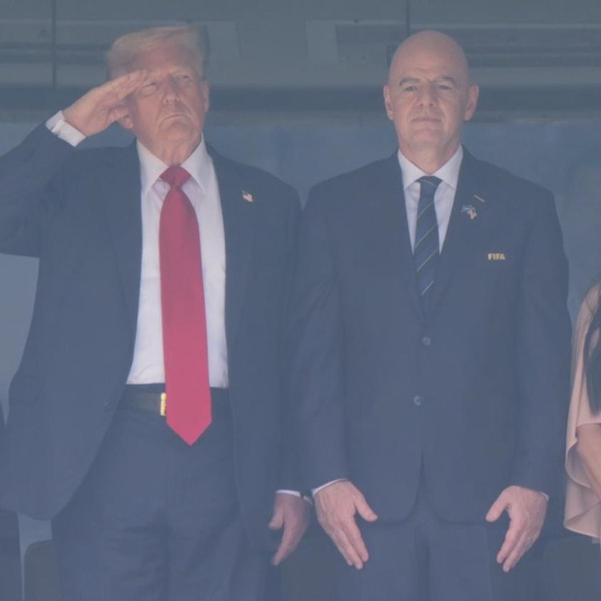 Chelsea - PSG, cu Donald Trump în tribunele „MetLife Stadium”