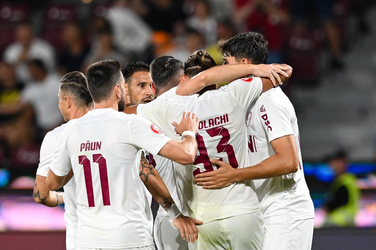CFR Cluj - Unirea Slobozia 2-1 » Greu fără Louis Munteanu! Un debutant îi salvează pe „feroviari” în prelungiri, dar jocul suferă