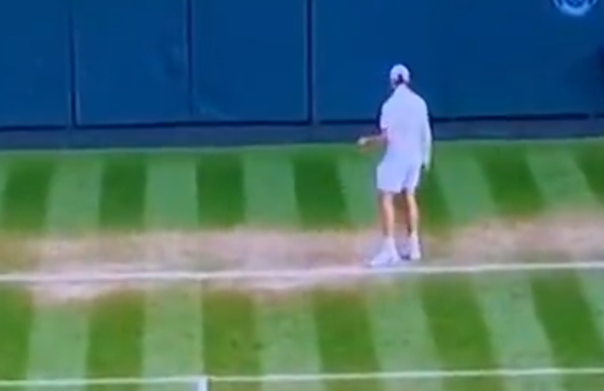 Jannik Sinner - Carlos Alcaraz, momentul care a oprit partida