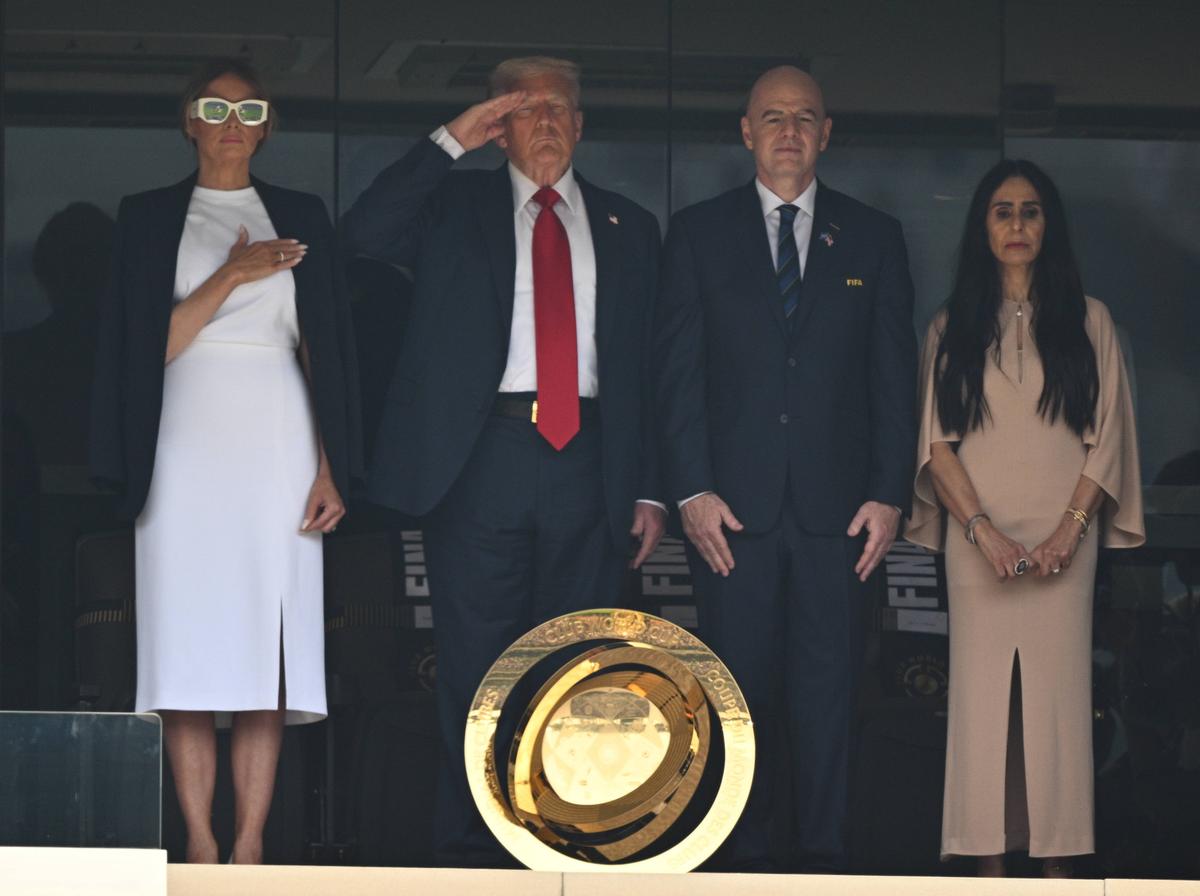 Chelsea - PSG, cu Donald Trump în tribunele „MetLife Stadium”