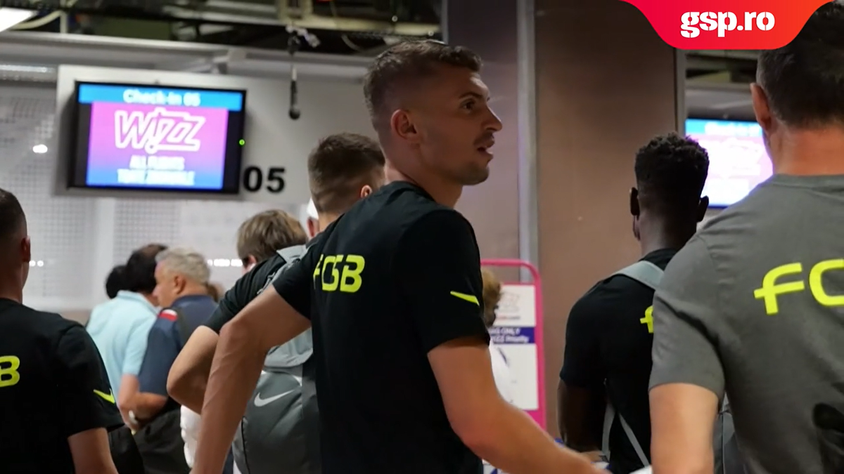 Plecare FCSB la Barcelona