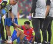 Adrian Șut s-a accidentat în FCSB - Hermannstadt. © FOTO: Razvan Pasarica/SPORT PICTURES