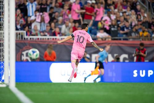 Messi a lovit din nou de două ori în meciul cu Nashville » Este singurul jucător din lume care a reușit asta în două campionate diferite. Foto: Imago Images