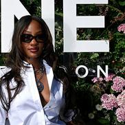 Temilade Anna Openiyi, cunoscută sub supranumele de Tems, a atras toate privirile la Wimbledon. Și-a făcut apariția cu o ținută curajoasă la finala feminină de sâmbătă / FOTO: GettyImages