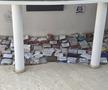 Inundații la Sala Dobrin, la cea rezervată ședințelor de comisii, la birourile SFA