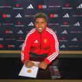 Manchester United a anunțat oficial transferul lui Andrey Santos// FOTO: manutd.com