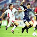 Javier Zanetti și David Beckham nu au fost adversari doar cu naționalele Argentinei și Angliei. Mijlocașul lui Manchester United l-a înfruntat pe căpitanul interist și în derby-ul cu AC Milan din ianuarie 2010 / Foto: GettyImages