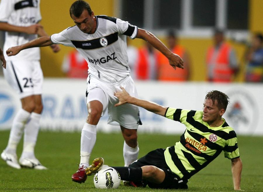 Căpitanul Cristian Todea, în meciul retur cu Mainz / Sursă foto: Arhivă GSP Poveștile românilor care l-au „îmblânzit” pe durul Thomas Tuchel: „Îmi aduc aminte fața pe care o avea...” + „Ne-au lăsat cu mâinile întinse”