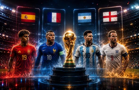 Supercomputerul a dat verdictul! Marea favorită la câștigarea Campionatului Mondial 2026