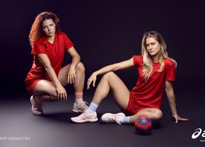 Handbalistele Ștefania Stoica și Alicia Gogîrlă devin ambasadoare ASICS în România