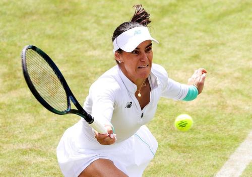 Sorana Cîrstea, contra Emmei Răducanu / FOTO: GettyImages
