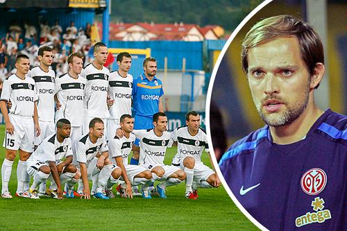 În 2011, Gaz Metan Mediaș a eliminat Mainz-ul lui Thomas Tuchel / Fotomontaj Diana Vasilescu (GSP)