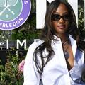 Temilade Anna Openiyi, cunoscută sub supranumele de Tems, a atras toate privirile la Wimbledon. Și-a făcut apariția cu o ținută curajoasă la finala feminină de sâmbătă / FOTO: GettyImages