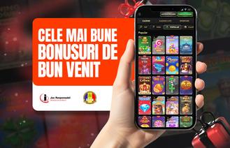 Bonus de bun venit la cazinouri online - cele mai bune oferte 2026