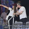 Noel Gallagher, solistul trupei Oasis, a stat ]n lojă alături de actrița Penelope Cruz / Foto: Imago
