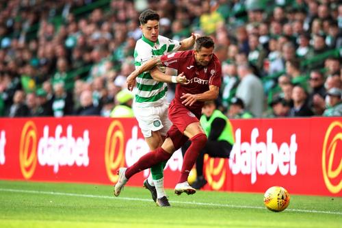 Celtic - CFR Cluj // Captură TV Digi Sport