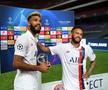 Ales MVP, brazilianul i-a dăruit trofeul pentru cel mai bun jucător lui Choupo-Moting, autorul golului calificării din PSG - Atalanta, scor 2-1