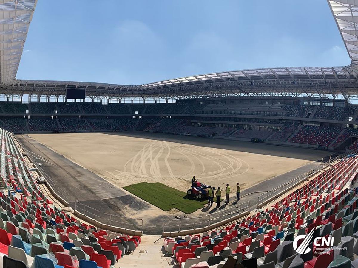 GALERIE FOTO Au aprins nocturna! Un nou pas important spre finalizarea stadionului Steaua, bifat