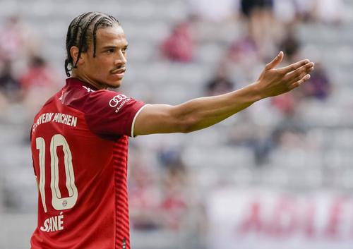 Leroy Sané, coechipierul al cărui salariu îi supără pe jucătorii bavarezi. Foto: Imago