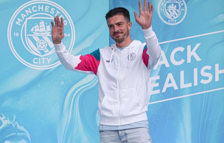 Jack Grealish, cel mai scump fotbalist englez. Deocmadată. Ar putea fi depășit de Harry Kane. foto: Guliver/Getty Images Premier League începe azi: toți ochii pe Manchester City! Cine sunt principalele contracandidate și cum arată echipele