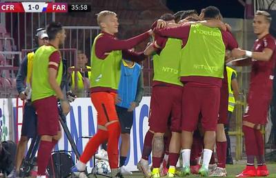 CFR Cluj - Farul 1-0 » Victorie-record! Șumudică, invincibil în Liga 1 » Echipa lui Hagi pierde primul meci al sezonului