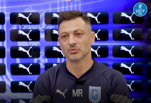 Antrenorul Mirel Rădoi (41 de ani) și mijlocașul Sergiu Hanca (30 de ani) au prefațat meciul dintre CS Universitatea Craiova și CS Mioveni, programat duminică, de la ora ora 16:00.