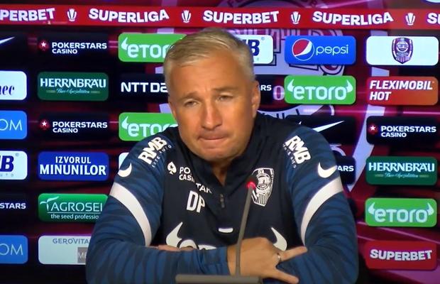 Dan Petrescu, despre transferul neașteptat de la CFR Cluj: „Era nefericit, și-a dorit să plece” + soluțiile de avarie ale campioanei: „Cred că îi arunc în luptă”