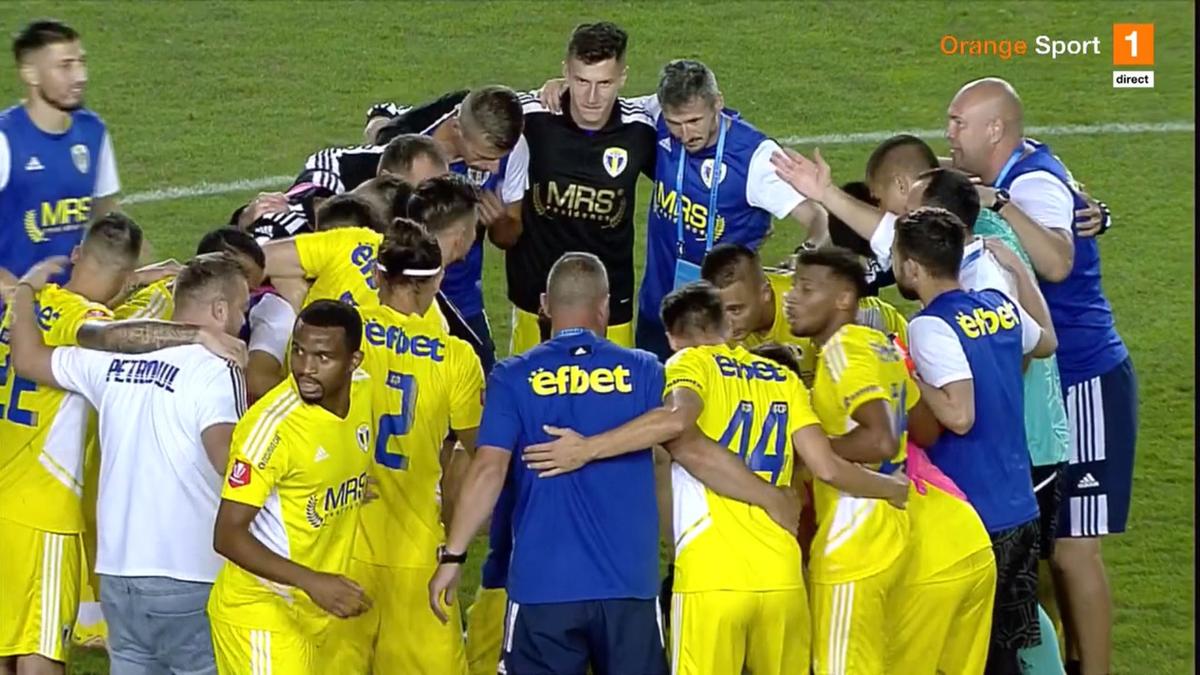 FOTO Petrolul - Rapid după meci 13.08.2022