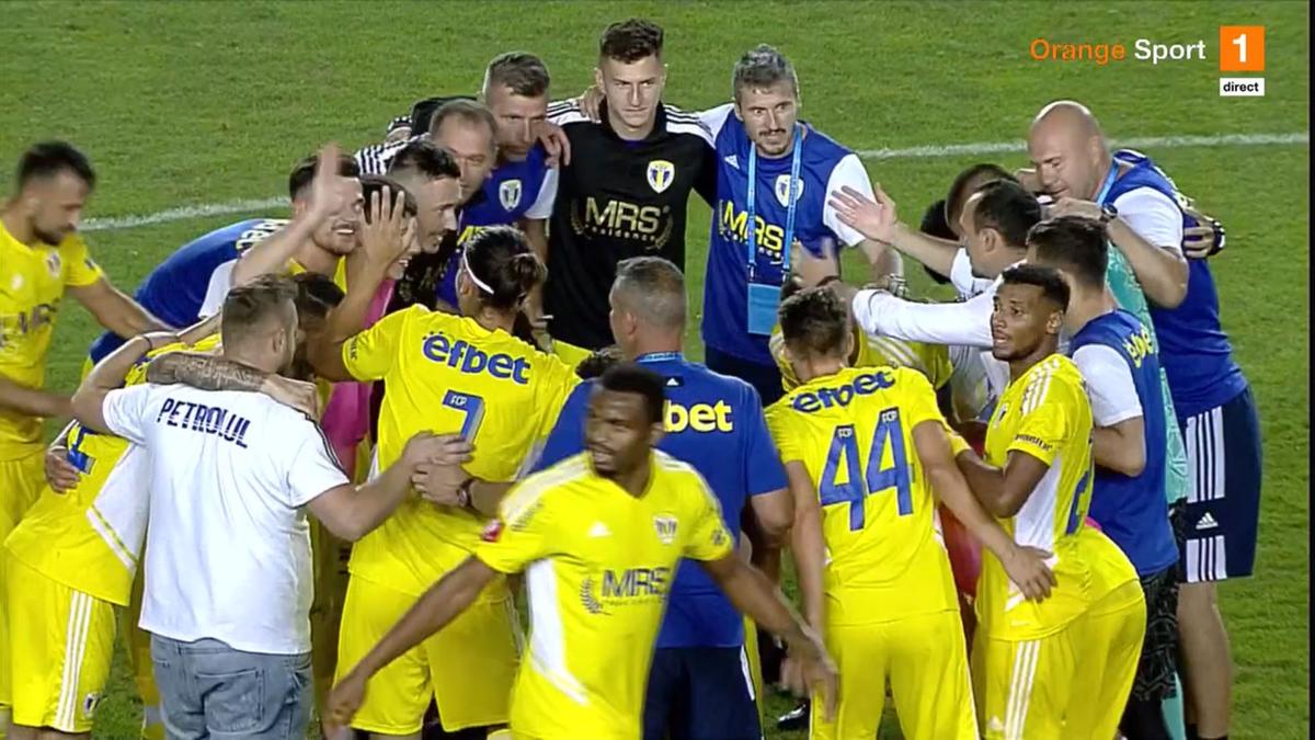 FOTO Petrolul - Rapid după meci 13.08.2022