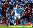 Manchester City a dat recital cu Bournemouth, dar Haaland a fost un car de nervi! Răbufnire la adresa unui coleg