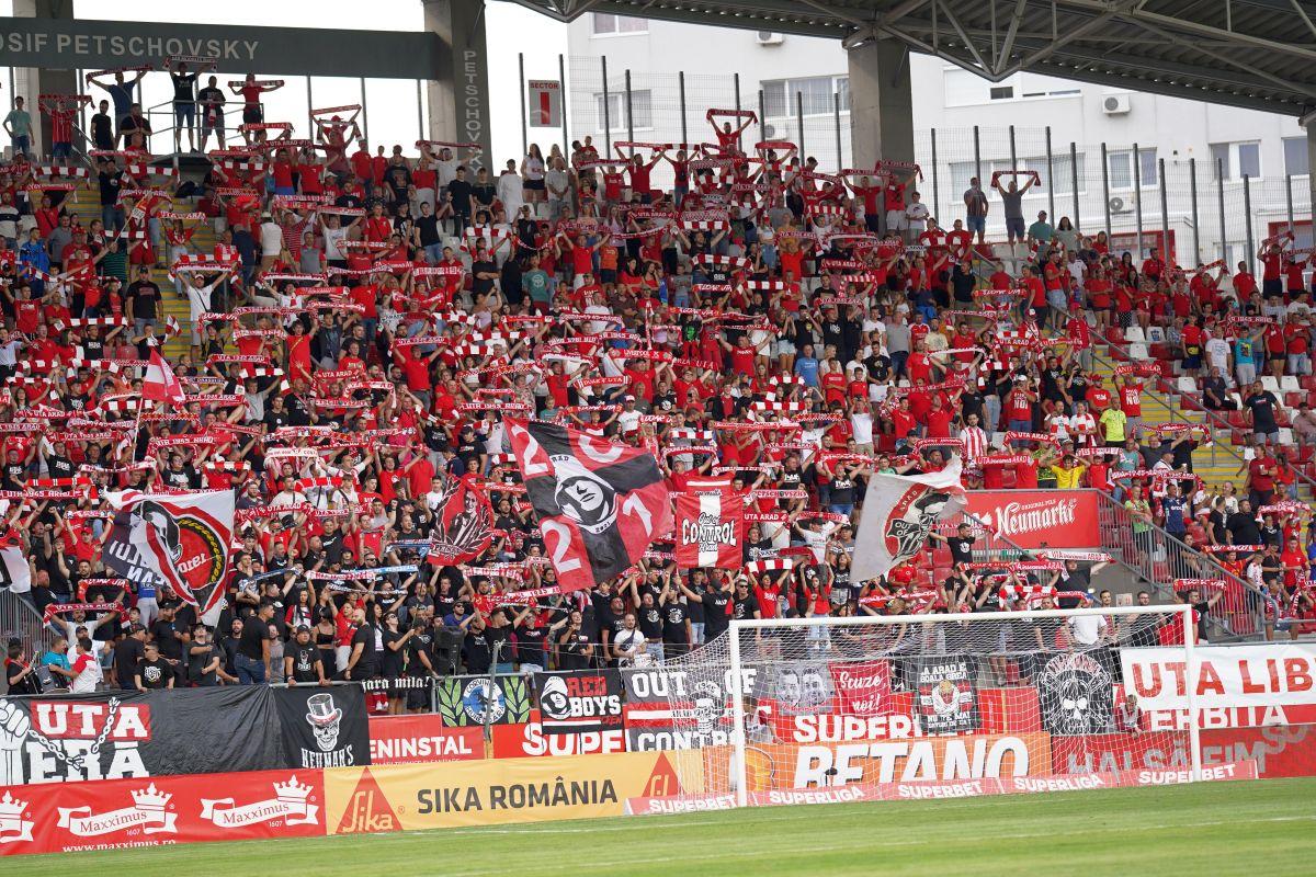 FOTO UTA Arad - U Cluj 13.08.2022