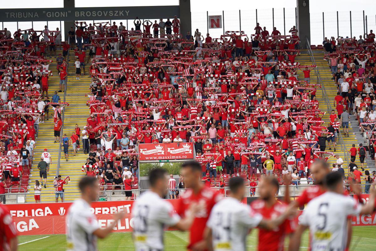 FOTO UTA Arad - U Cluj 13.08.2022