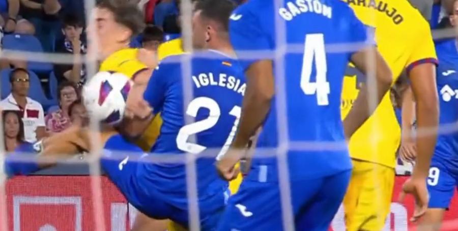Final dramatic în Getafe - Barcelona, după 106 minute de joc! 3 cartonașe roșii și o fază incendiară în prelungiri, când VAR le-a refuzat catalanilor un penalty