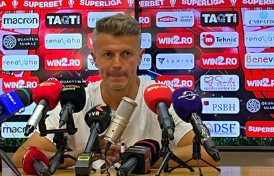 Burcă îi răspunde lui Iftime, înainte de Dinamo - FC Botoșani: „A pus mai multă presiune pe echipa lui decât pe noi”