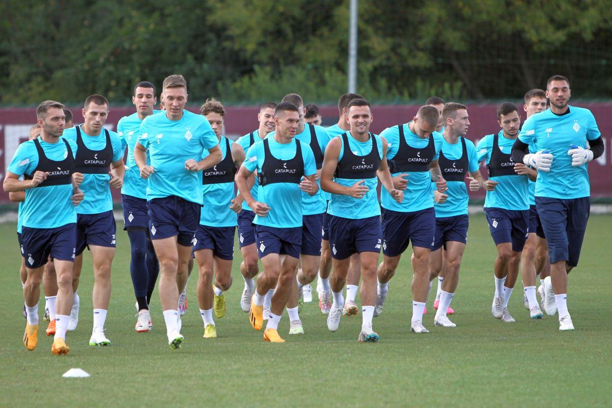 Dinamo Kiev s-a pregătit la baza Rapidului înainte de meciul cu Aris Salonic, din Giulești