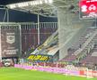 Scenografii și atmosferă la Rapid - Petrolul