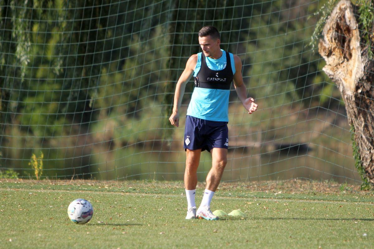 Dinamo Kiev s-a pregătit la baza Rapidului înainte de meciul cu Aris Salonic, din Giulești