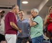 Diana Șucu, Mircea Lucescu și Mircea Geoană, în Giulești la Rapid - Petrolul