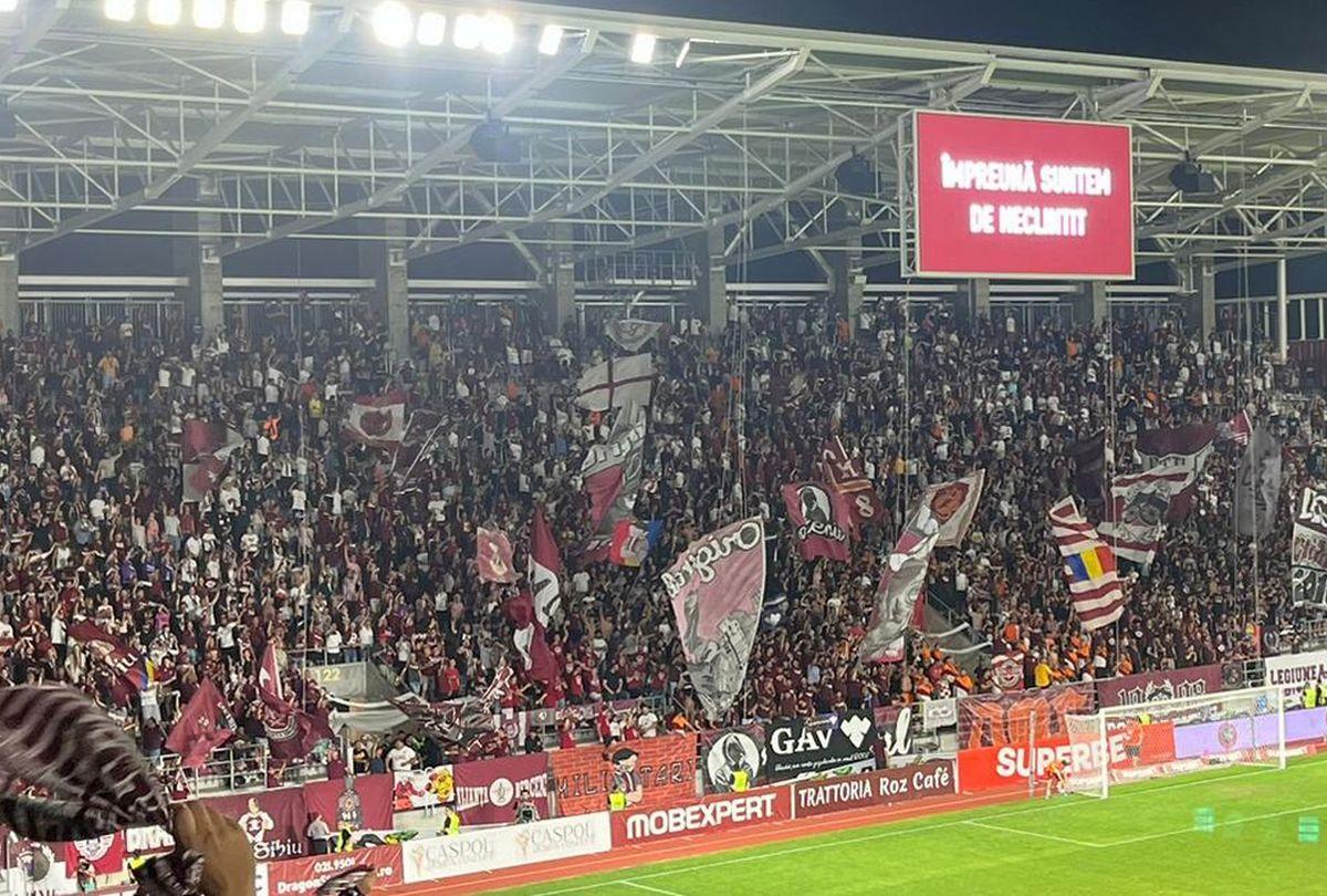 Galeria eliberează calea pentru venirea lui Șumudică! Ce s-a scandat pe stadion după Rapid - Petrolul