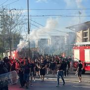 Fanii Petrolului, în drum spre stadion