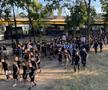 Fanii Petrolului, în drum spre stadion