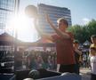 Baschetul 3x3 s-a oprit la Timișoara unde peste 200 de participanți au dat ora exactă sub panou