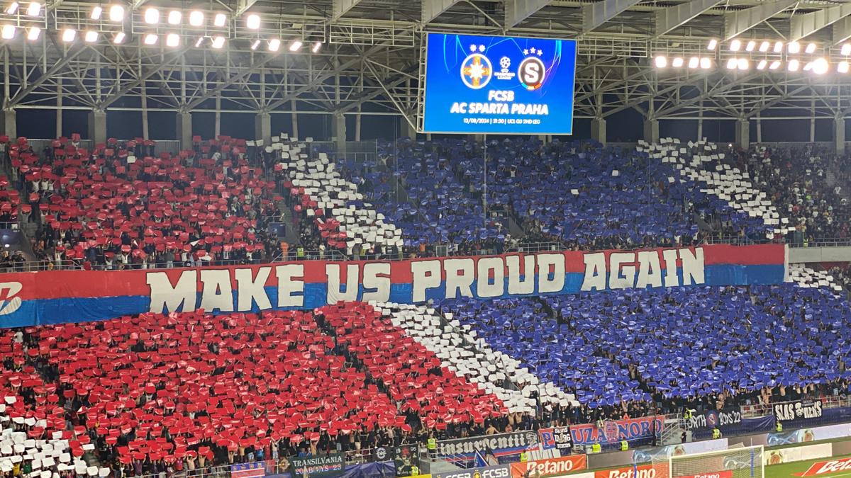 Fanii celor de la FCSB au început să plece din Ghencea înaintea pauzei, după ce le ceruseră jucătorilor să-i facă mândri + Cehii, scandări rasiste
