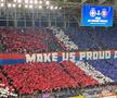 Scenografia fanilor celor de la FCSB pentru meciul cu Sparta Praga de pe Ghencea / Foto: Cristi Preda